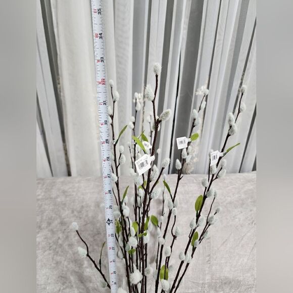 Spring Table Vase Decor - Artificial Willow Branches, Vase Included - Picture 9 of 9